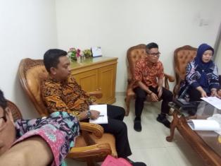 Konsultasi dan Koordinasi ke Kantor Badan Pemeriksa Keuangan Perwakilan Sumatera selatan